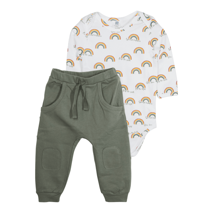 Long Sleeve Bodysuit - Pink Elephant Brands
