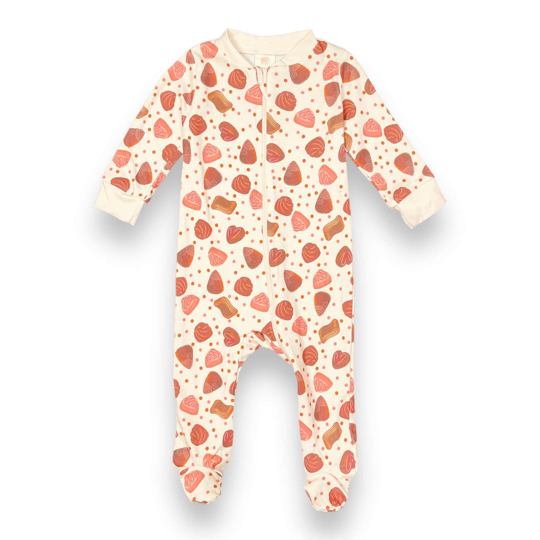 Full Zip Footed Pajama