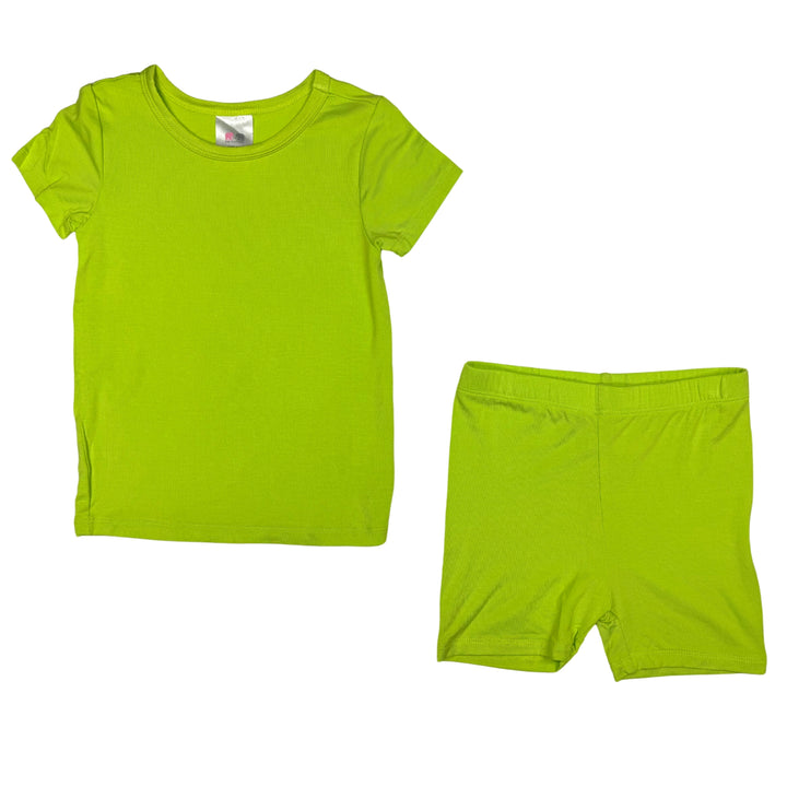 Kids Bamboo Short John Pajama Set