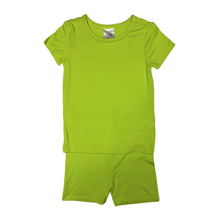 Kids Bamboo Short John Pajama Set