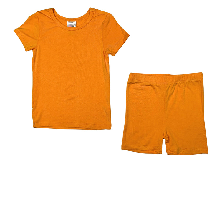 Kids Bamboo Short John Pajama Set