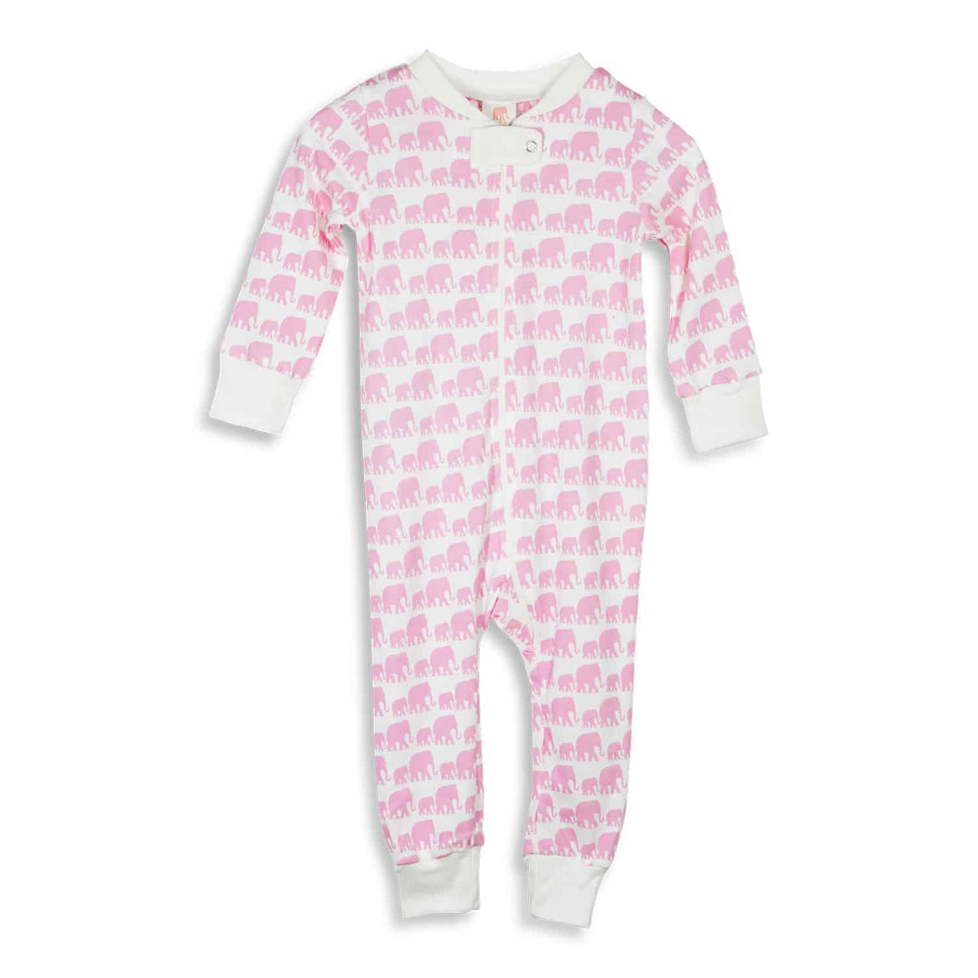 Full Zip Footless Pajama