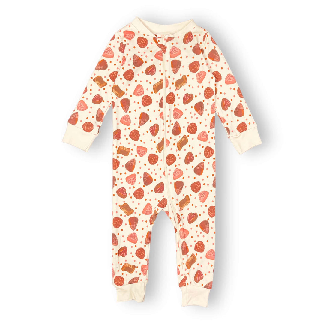 Full Zip Footless Pajama
