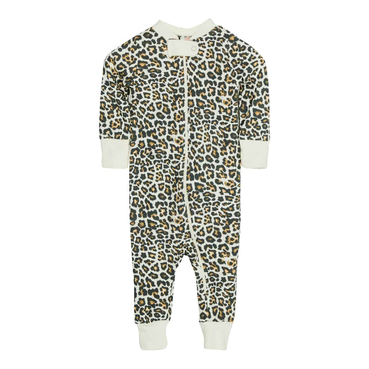 Full Zip Footless Pajama - Pink Elephant Brands