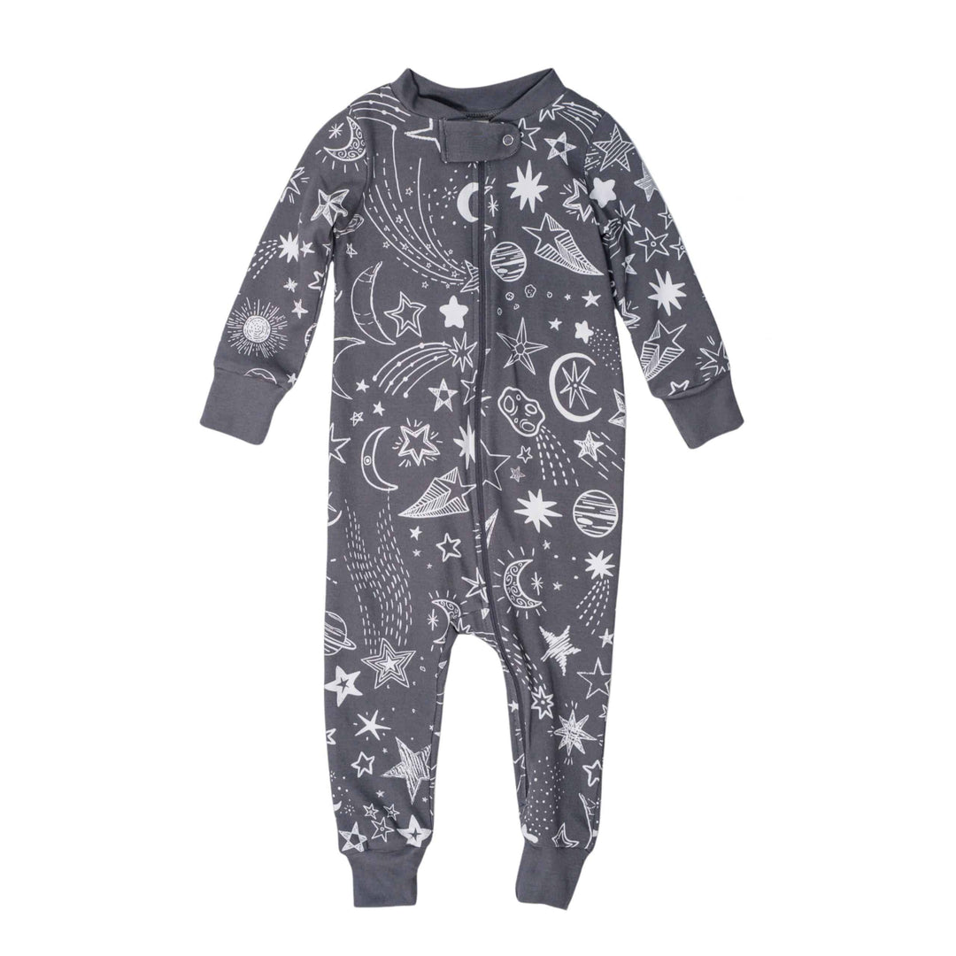 Full Zip Footless Pajama