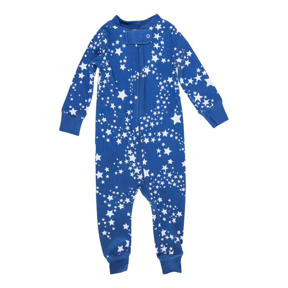 Full Zip Footless Pajama