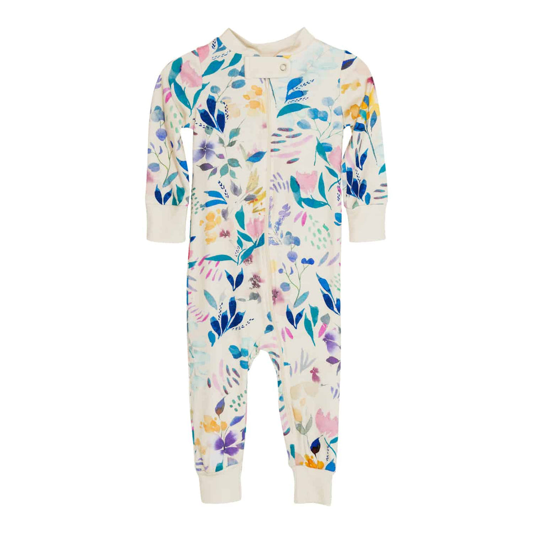 Full Zip Footless Pajama