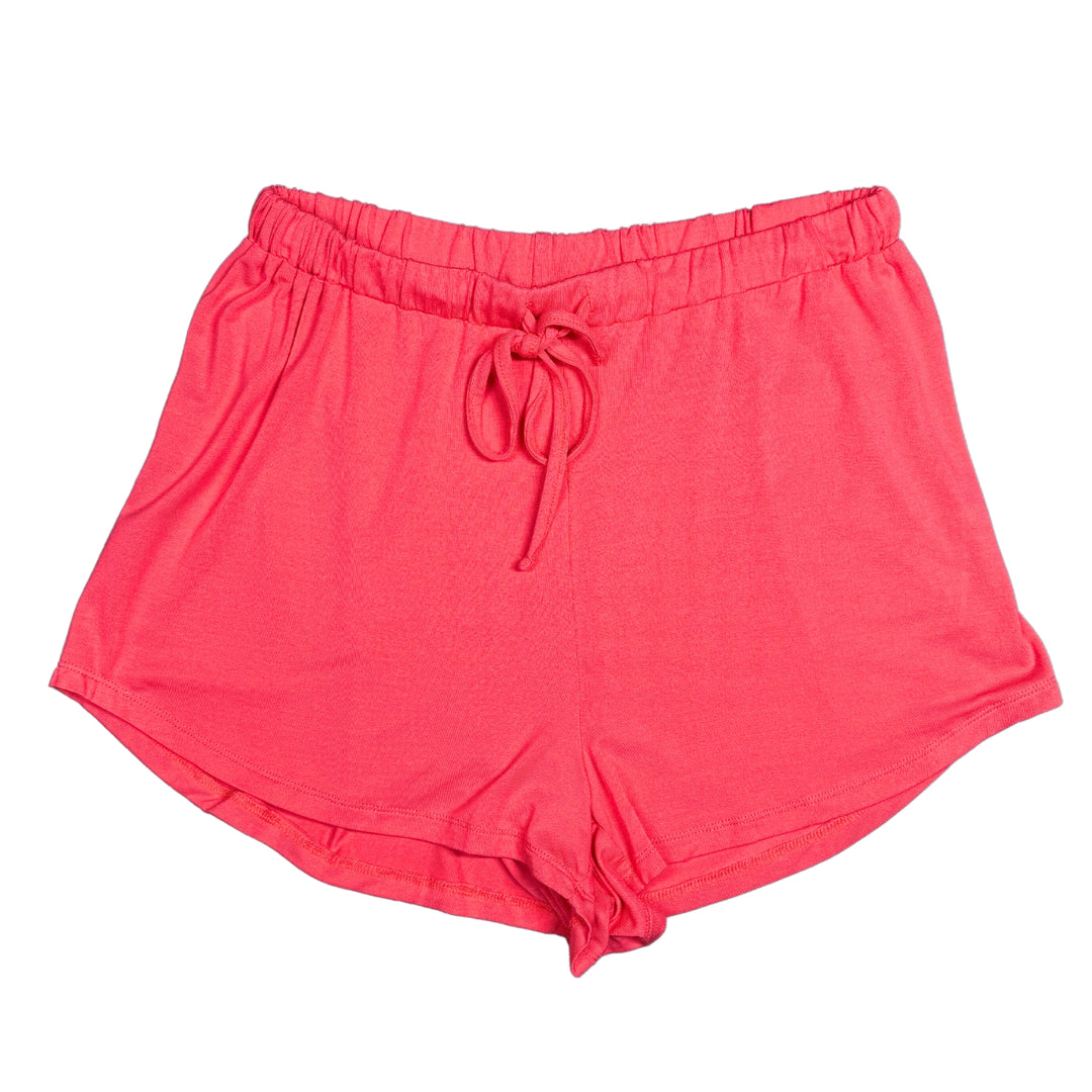 Women's Bamboo Viscose Swing Lounge Short - Pink Elephant Brands