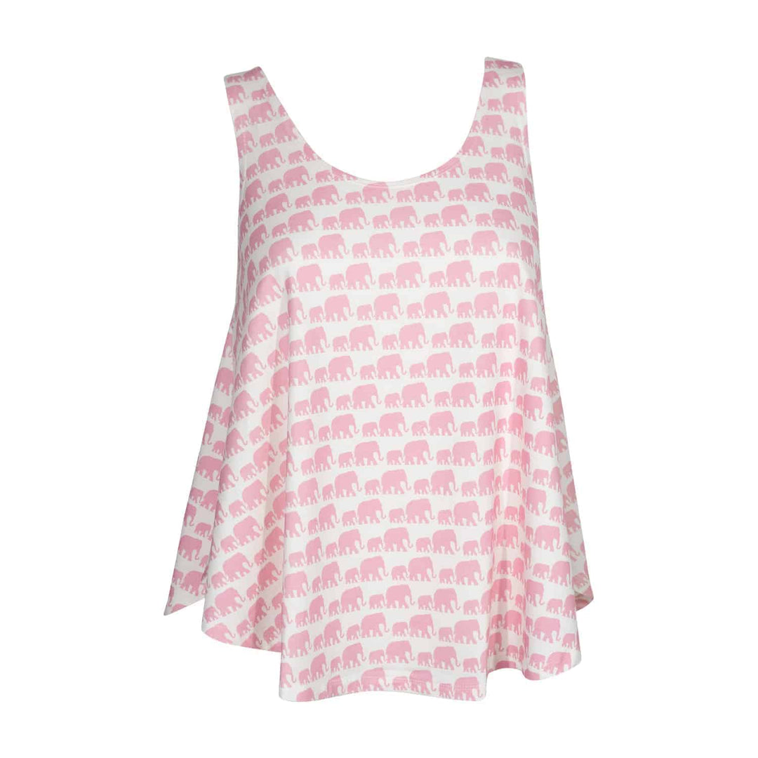 Womens Swing Tank - Pink Elephant Brands