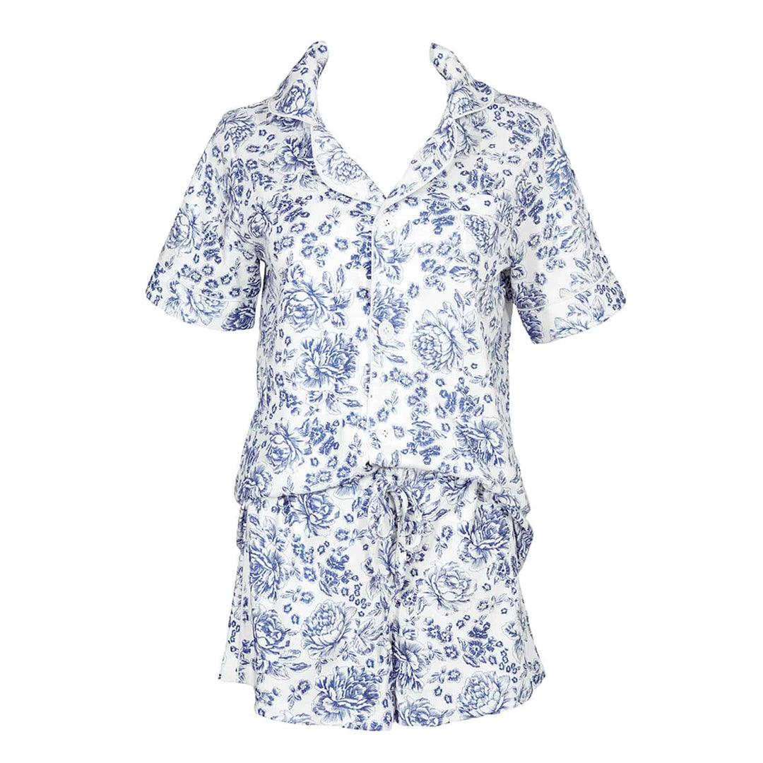 Women's Short Pajama Set - Pink Elephant Brands