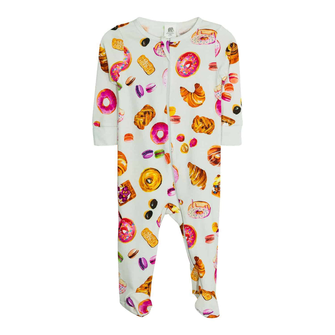 Full Zip Footed Pajama