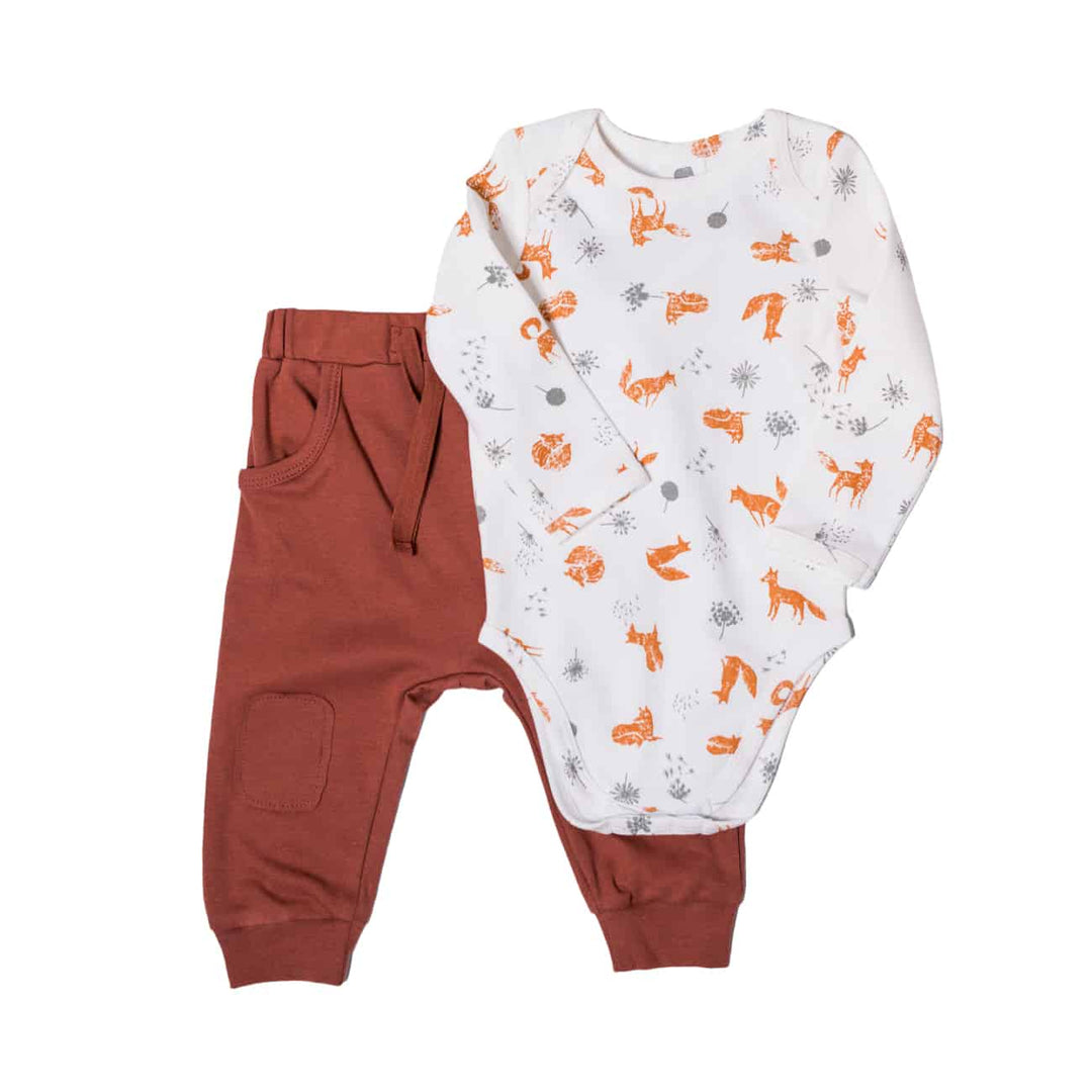 Bodysuit and Harem Pant 2 - pc Set - Pink Elephant Brands