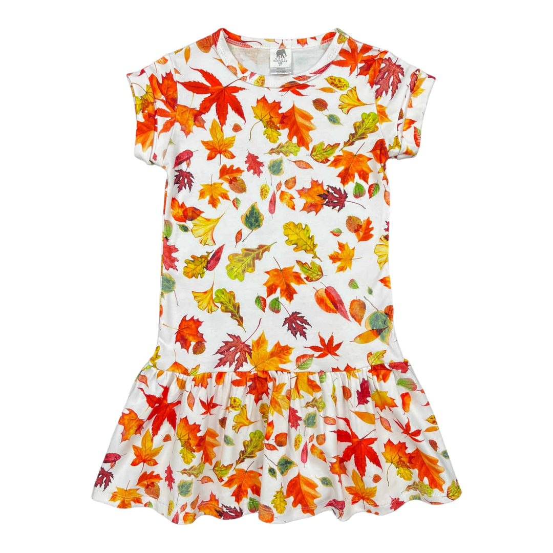 Girls Flounce Bottom Dress - Pink Elephant Brands
