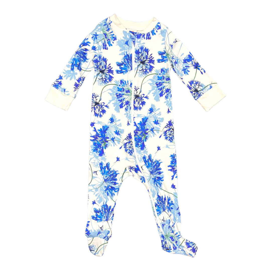 Full Zip Footed Pajama