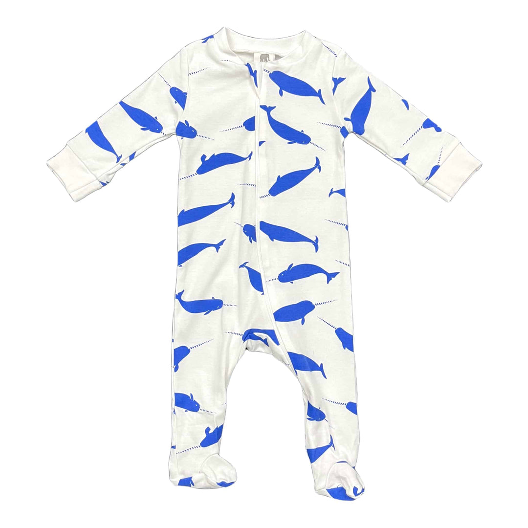 Full Zip Footed Pajama