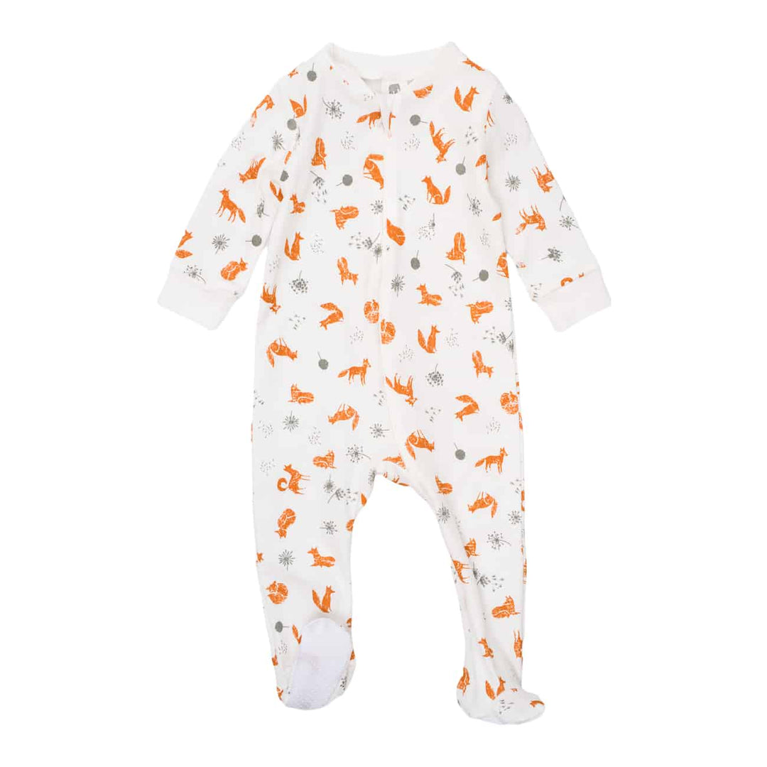Full Zip Footed Pajama