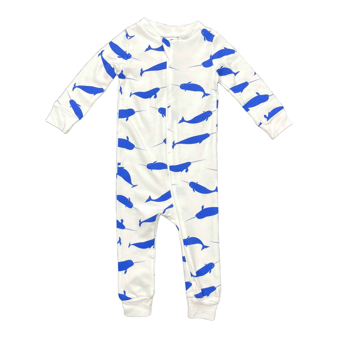 Full Zip Footless Pajama