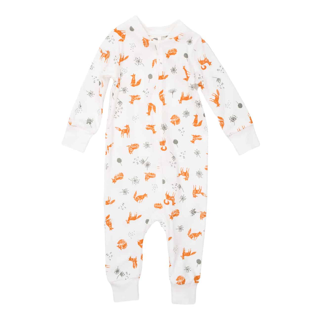 Full Zip Footless Pajama