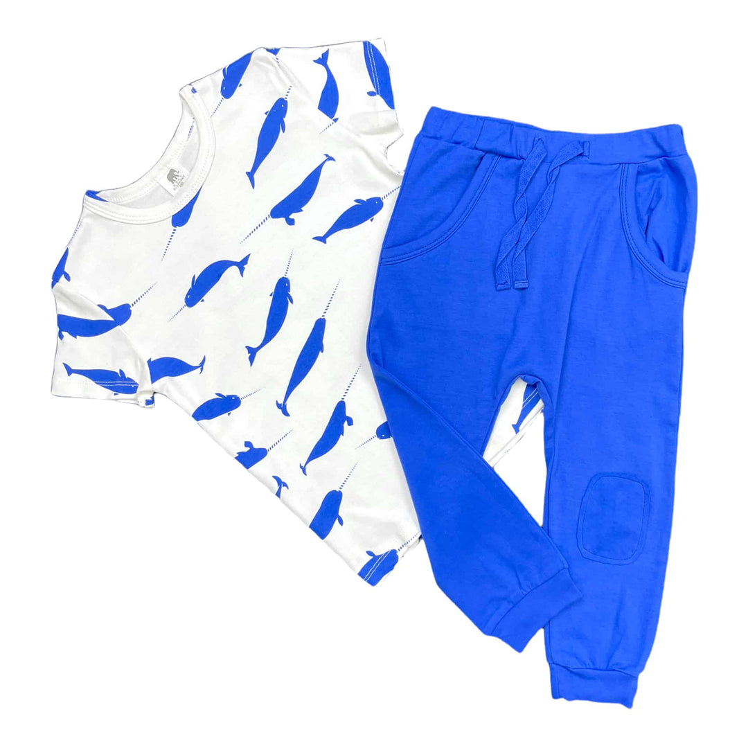 T-Shirt and Harem Pant 2 - pc Set - Pink Elephant Brands