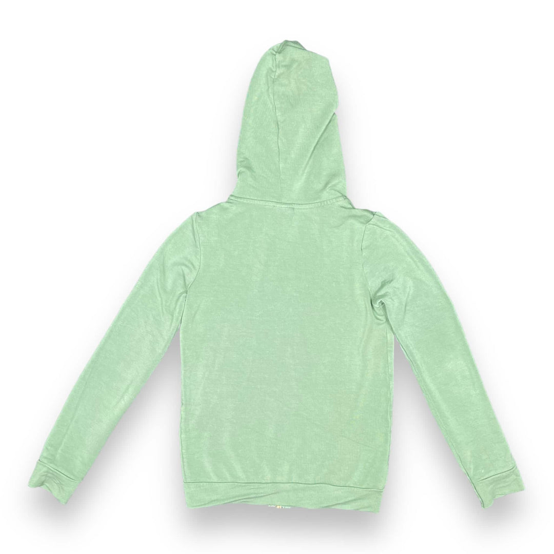 Kids Zip - Front Hoodie in Ultra - Soft French Terry - Pink Elephant Brands