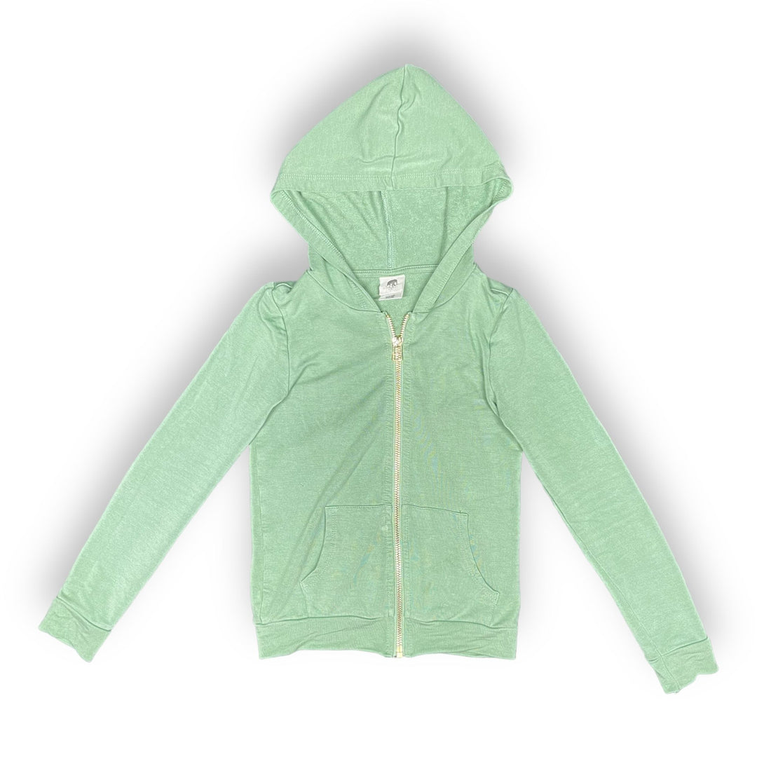 Kids Zip-Front Hoodie in Ultra-Soft French Terry