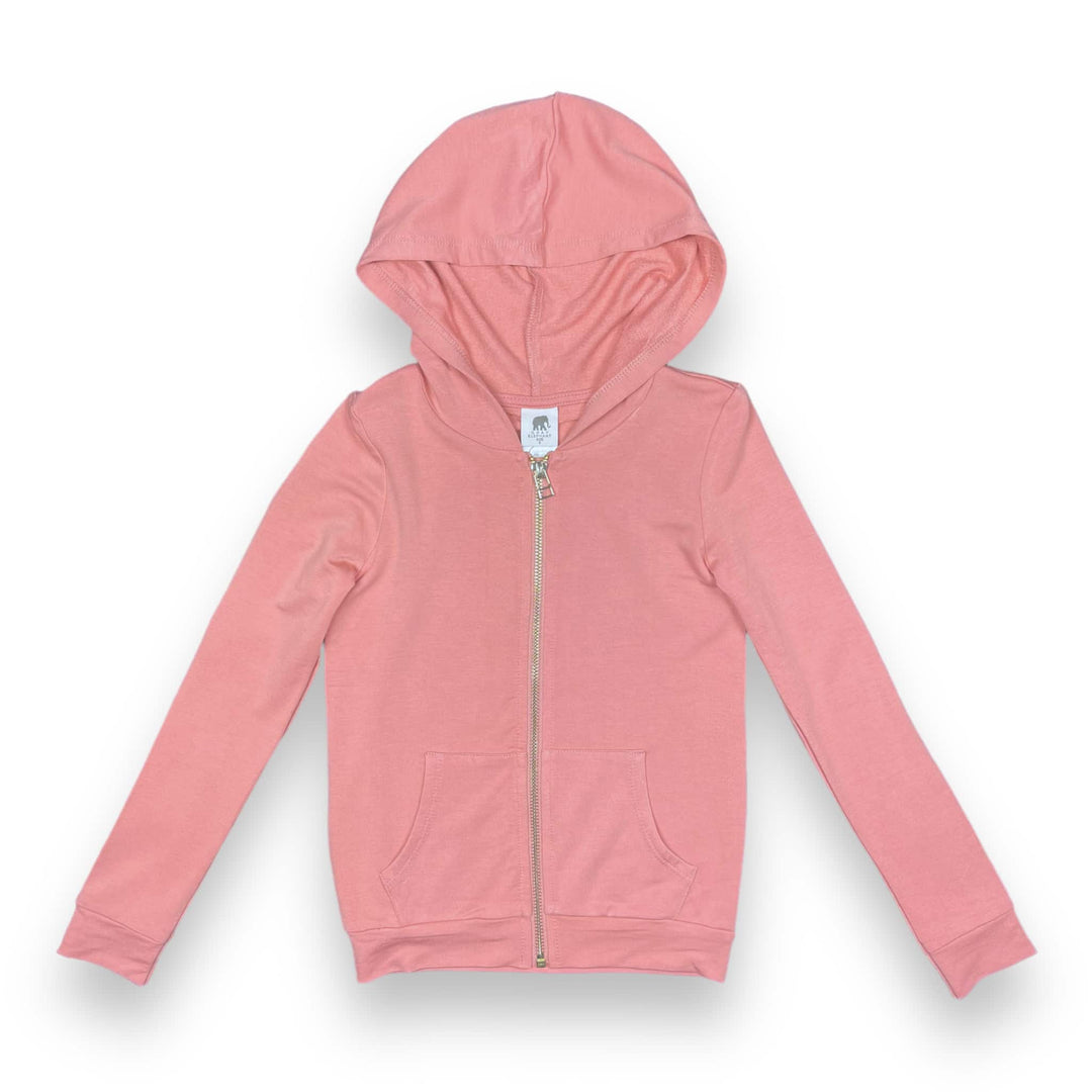 Kids Zip-Front Hoodie in Ultra-Soft French Terry