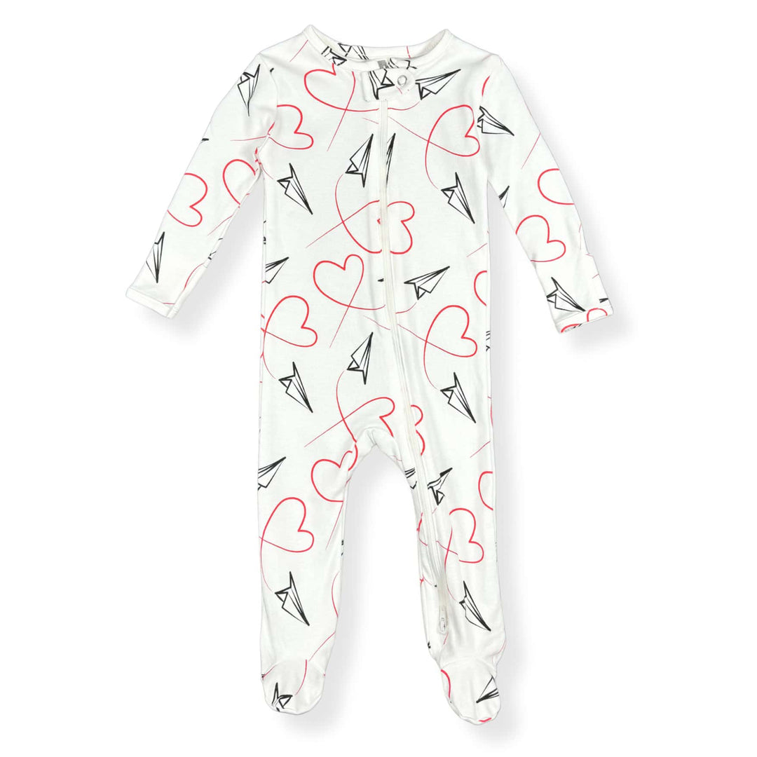 Full Zip Footed Baby Coverall