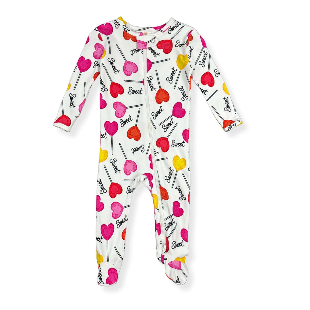 Full Zip Footed Baby Coverall