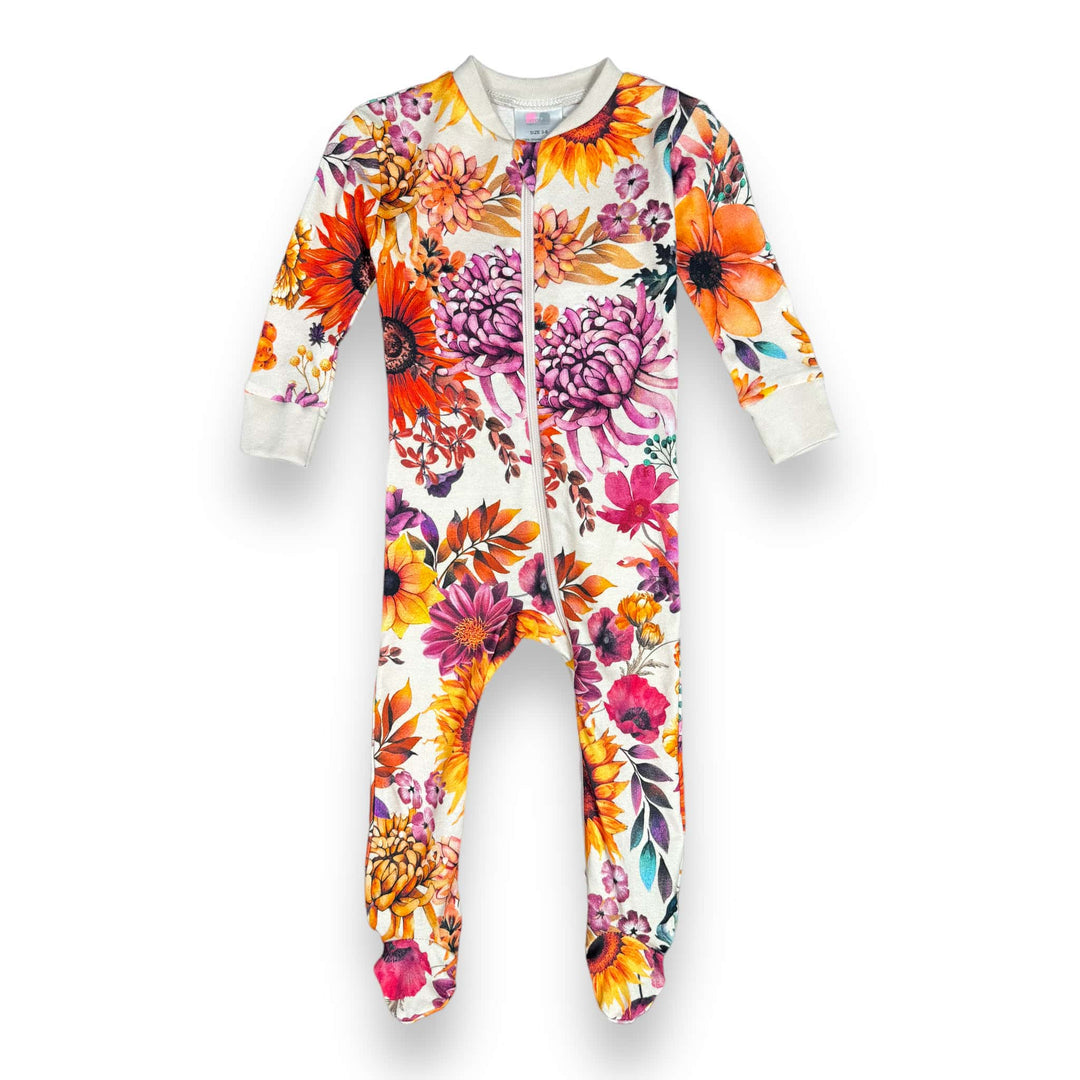 Full Zip Footed Pajama