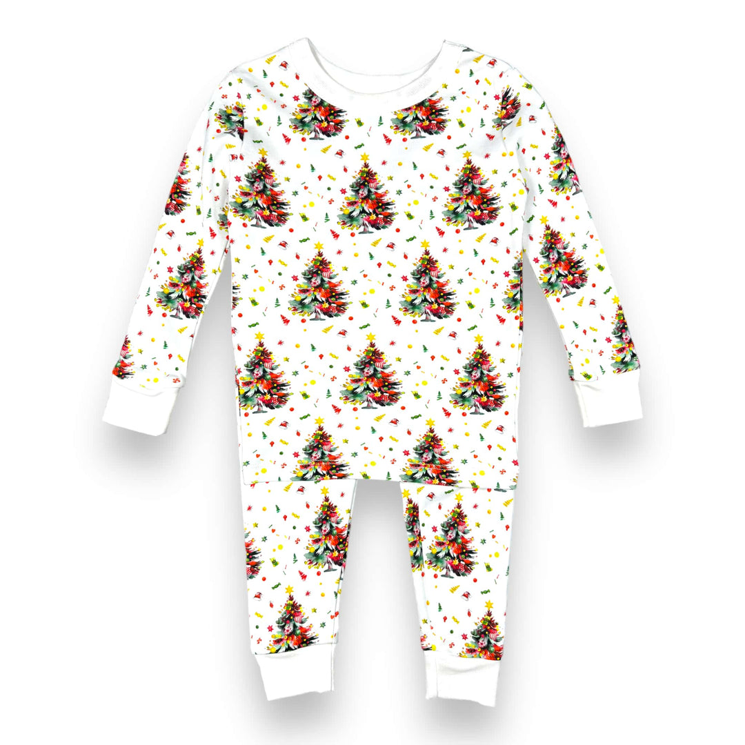 Long John Pajama Set - Pink Elephant Brands