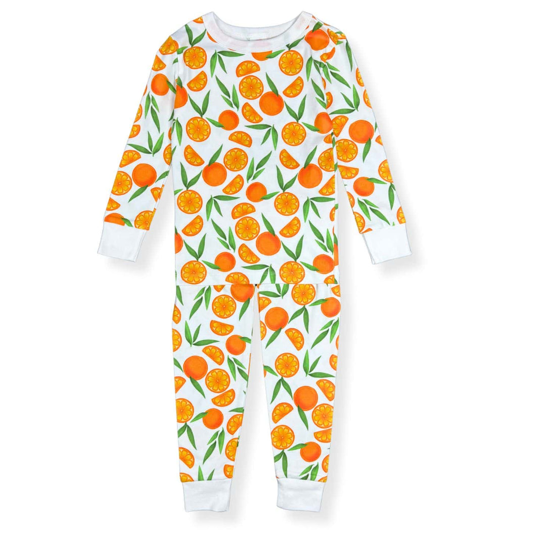 Organic Cotton Long John Pajama Set