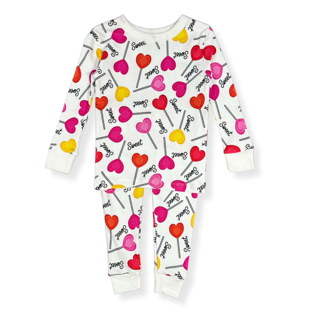 Kids Long John Pajama Set