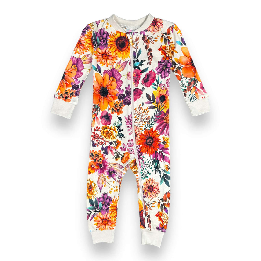 Full Zip Footless Pajama