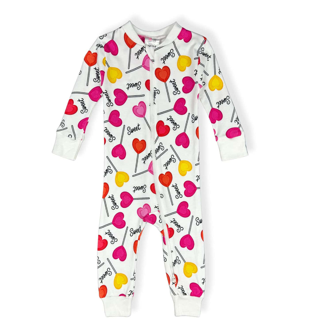 Full Zip Footless Pajama