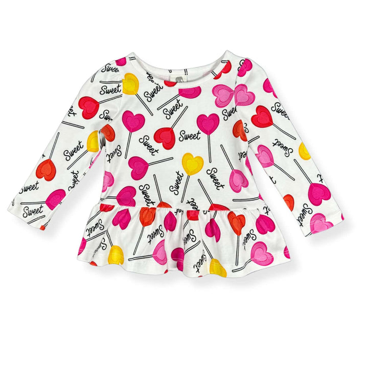 Baby Peplum Top and Legging Outfit
