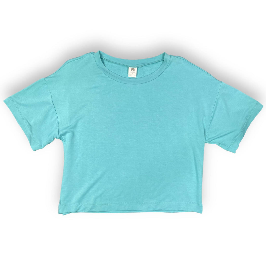 Ladies Shortie Relaxed Lounge Set in Ultra - Soft French Terry - Pink Elephant Brands