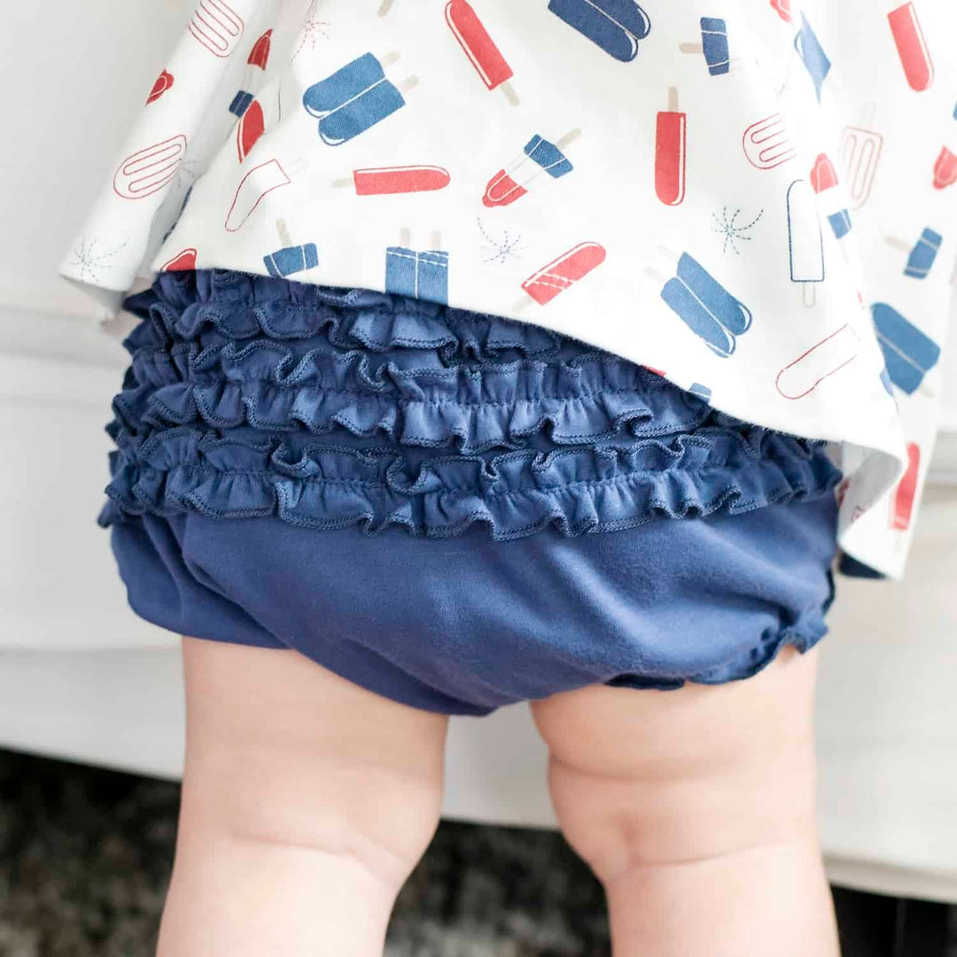 Diaper Cover with Ruffle Butt - Pink Elephant Brands