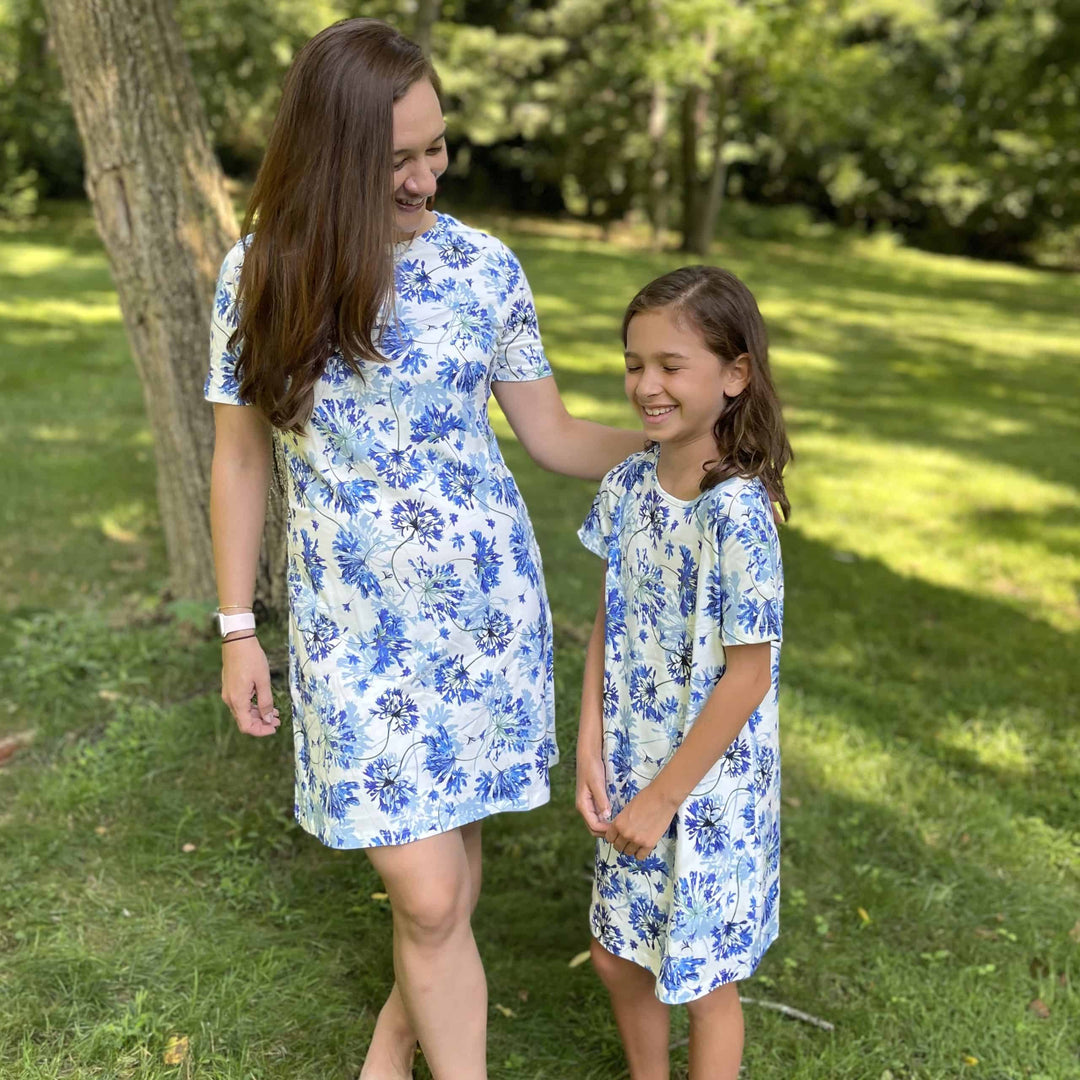 Womens T-Shirt Dress - Pink Elephant Brands