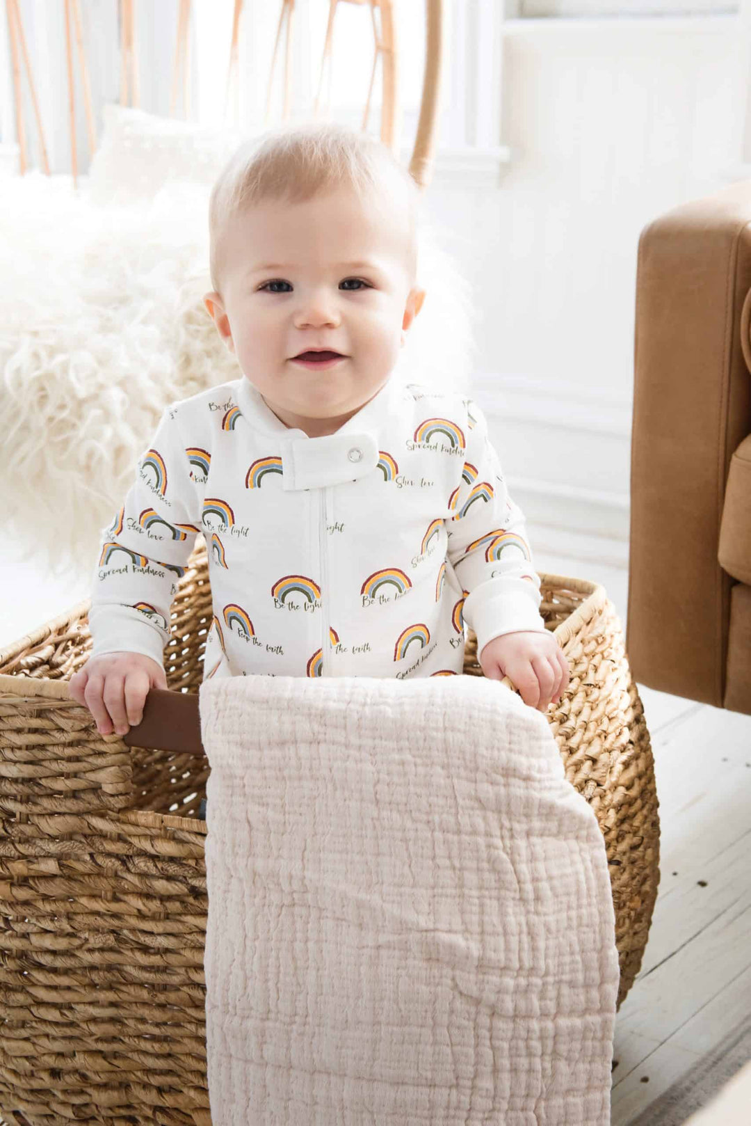 Full Zip Footless Pajama