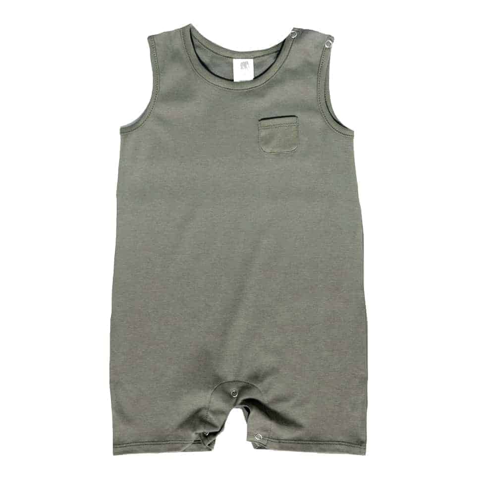 Tank Romper - Pink Elephant Brands