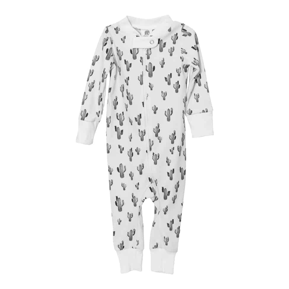 Full Zip Footless Pajama